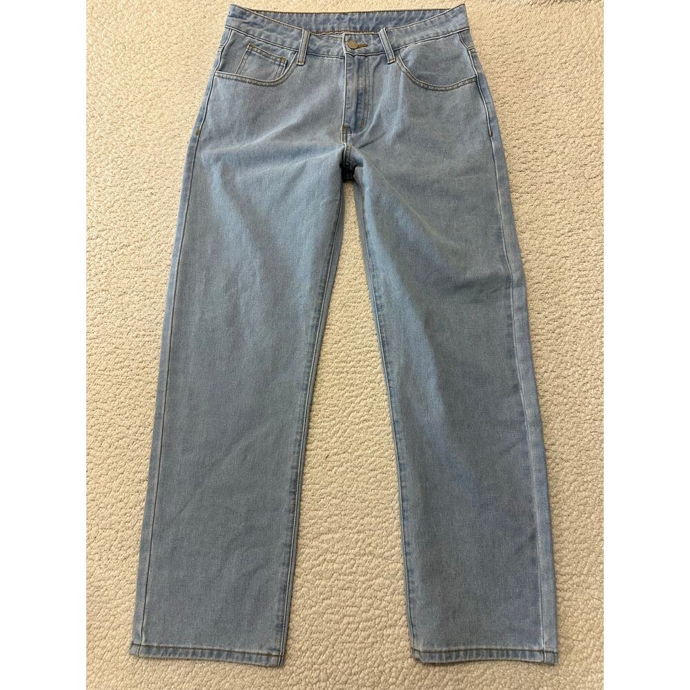 Nwt* Lumin Blaze Y2k Style Streetwear Wide Leg Jeans Size 30